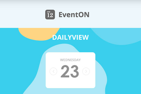WordPress plugin EventON Daily View