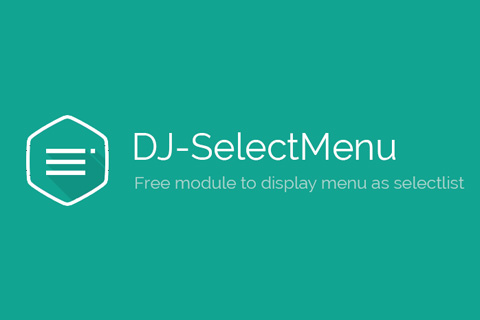 Joomla extension DJ-SelectMenu