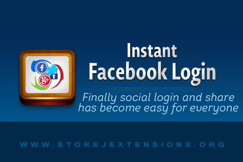 Joomla extension Instant Facebook Login