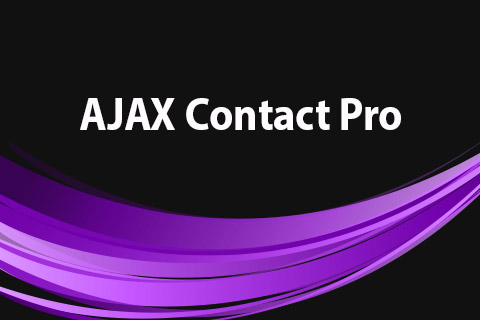 Joomla extension JoomClub AJAX Contact Pro