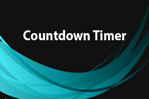 Joomla extension JoomClub Countdown Timer