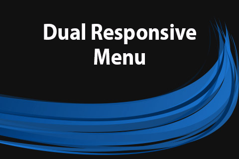 Joomla extension JoomClub Dual Responsive Menu