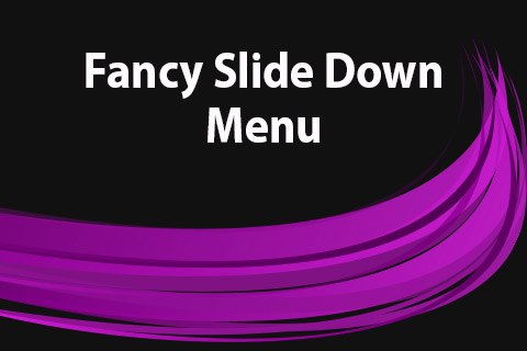 Joomla extension JoomClub Fancy Slide Down Menu