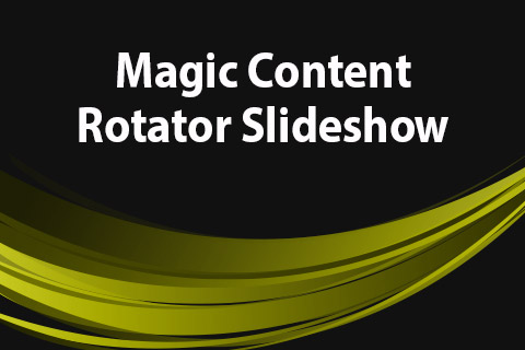 JoomClub Magic Content Rotator Slideshow