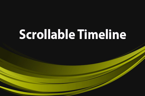 Joomla extension JoomClub Scrollable Timeline