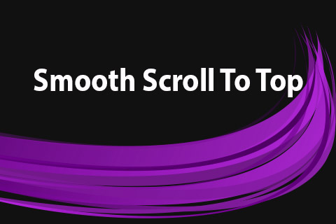 Joomla extension JoomClub Smooth Scroll To Top