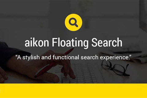 Joomla extension Aikon Floating Search