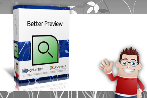 Joomla extension Better Preview Pro