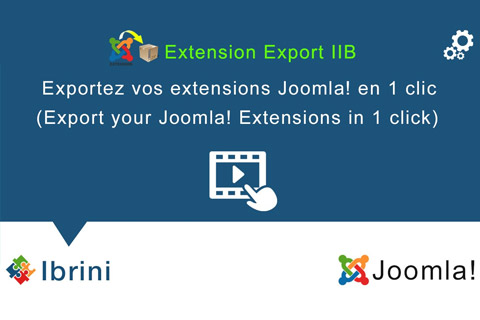 Joomla extension Extension Export IIB Pro