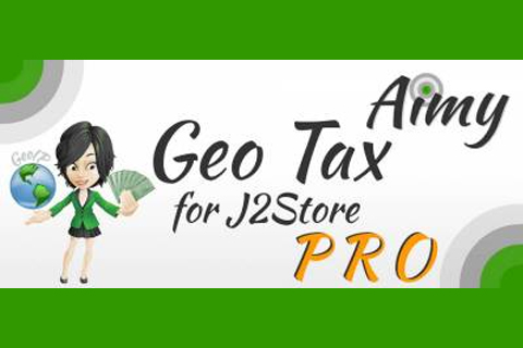 Joomla extension Aimy Geo Tax for J2Store