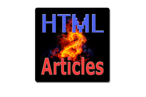 Joomla extension HTML 2 Articles