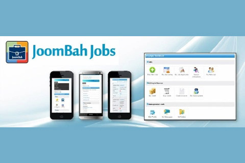 Joomla extension JoomBah Jobs
