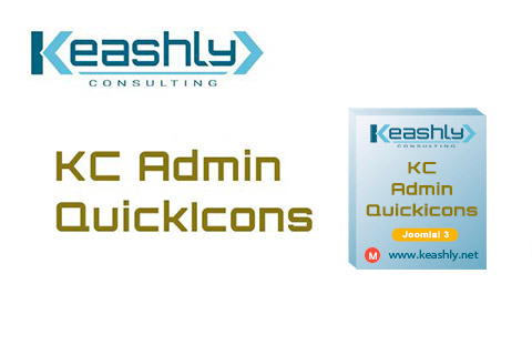 Joomla extension KC Admin QuickIcons