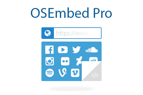 Joomla extension OSEmbed Pro