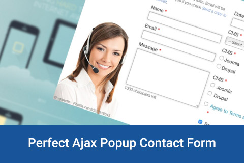 Joomla extension Perfect AJAX Popup Contact Form