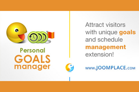 Joomla extension Personal Goals Manager