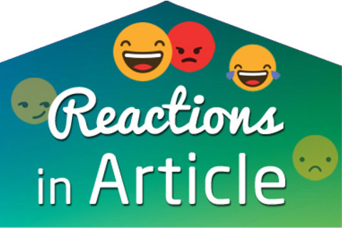 Joomla extension Reaction in Article