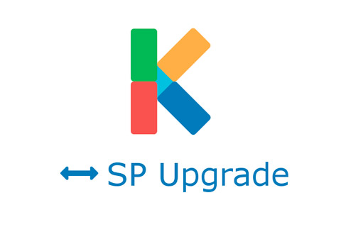 Joomla extension SP Upgrade