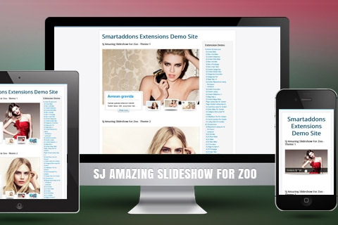 Joomla extension SJ Amazing Slideshow for Zoo