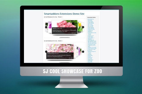 Joomla extension SJ Cool Showcase for Zoo