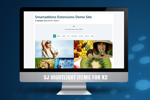 Joomla extension SJ Highlight Items for K2