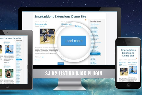 Joomla extension SJ Listing Ajax for K2