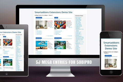 Joomla extension SJ Mega Entries for SobiPro