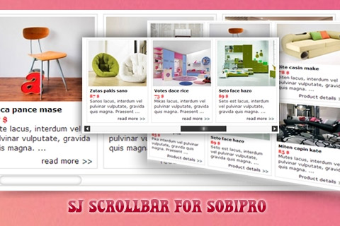 Joomla extension SJ Scrollbar for SobiPro