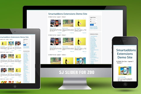 Joomla extension SJ Slider for Zoo