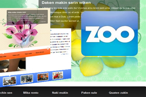 Joomla extension SJ Slideshow III for Zoo