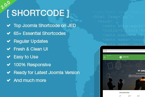Joomla extension YT Shortcode