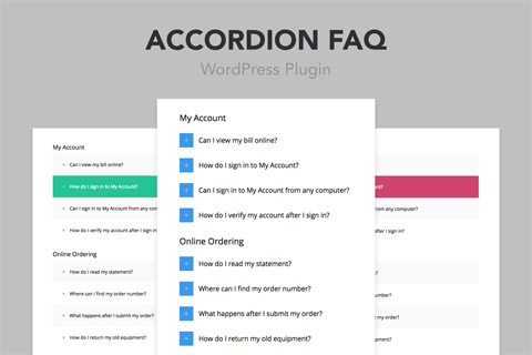 WordPress plugin CodeCanyon Accordion FAQ