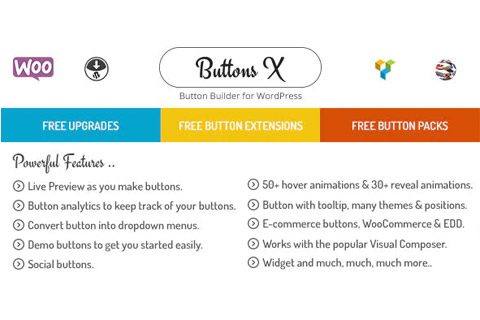 WordPress plugin CodeCanyon Buttons X