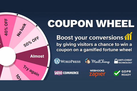 WordPress plugin CodeCanyon Coupon Wheel