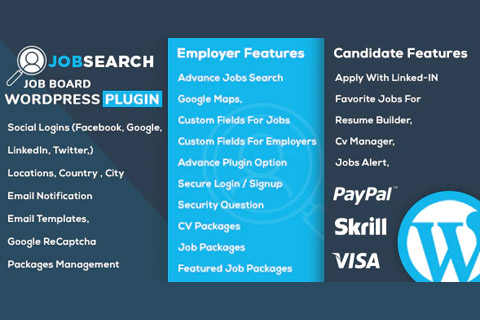 WordPress plugin CodeCanyon JobSearch