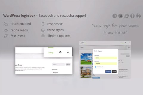 CodeCanyon Login lightbox