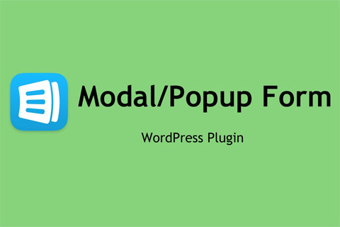 WordPress plugin CodeCanyon Modal Form