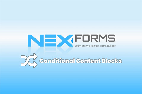 WordPress plugin CodeCanyon NEX-Forms Conditional Content Blocks