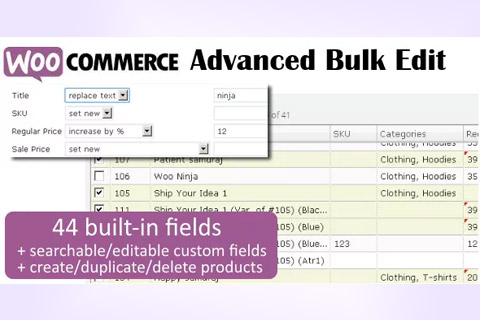 WordPress plugin CodeCanyon WooCommerce Advanced Bulk Edit