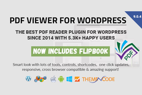 WordPress plugin CodeCanyon PDF Viewer