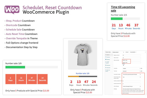 WordPress plugin CodeCanyon Schedule Reset Countdown