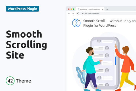 WordPress plugin CodeCanyon Smooth Scrolling Site