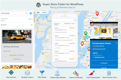 WordPress plugin CodeCanyon Social Store Locator