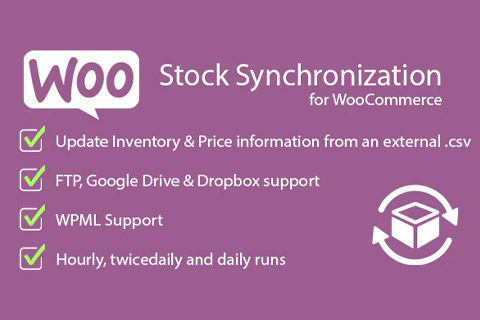 WordPress plugin CodeCanyon Stock Synchronization