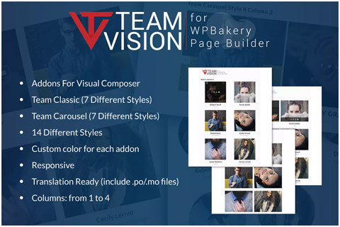 WordPress plugin CodeCanyon Teamvision