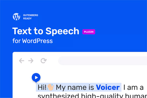 WordPress plugin CodeCanyon Voicer