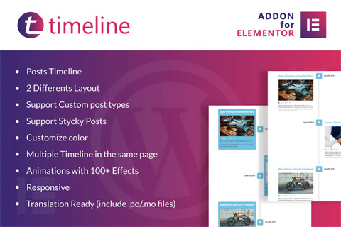 WordPress plugin CodeCanyon Timeline