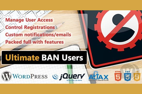 WordPress plugin CodeCanyon Ultimate BAN Users