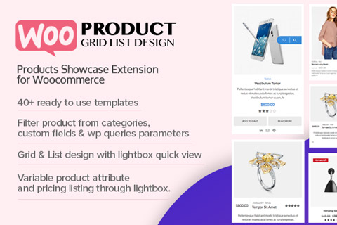 WordPress plugin CodeCanyon WOO Product Grid List Design