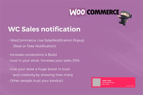 WordPress plugin CodeCanyon WooCommerce Live Sales Notification Pro